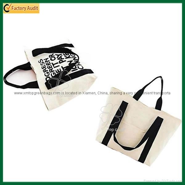Heavy Duty China Blank Canvas Wholesale Tote Bag (TP-TB110) 4