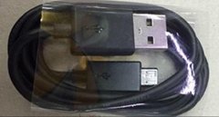 LG微型USB数据同步充电器线电缆LG G3 G2 G Pro Flex OEM