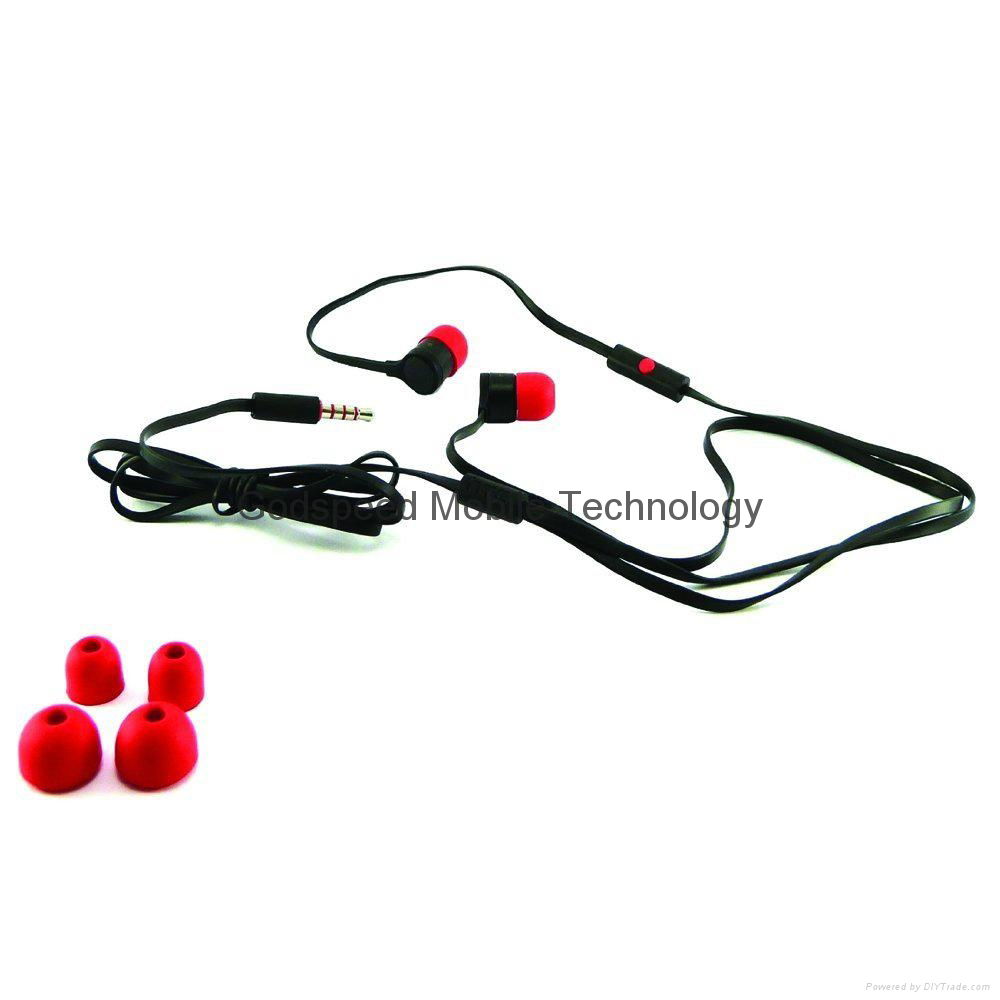  3.5mm Stereo Headset Earphone - for HTC One Butterfly HTC 8X 8S MAX300 OEM