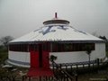Mongolian tent yurts