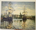 The Seine River yacht canvas art 4