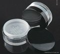 80gram plastic cosmetic power  sifter