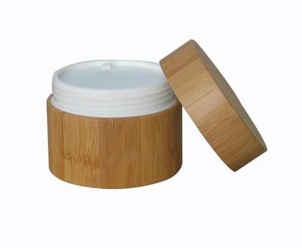 empty 100ml bamboo Jar  bamboo pot