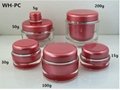 empty 5g 10g15g 30g 50g 100g  200g  cosmetic  packaging acrylic  jar