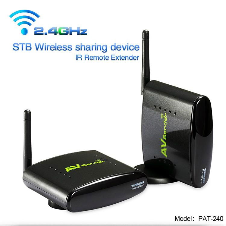 PAKITE Pat- 240 2.4G Digital Wireless AV Transmitter and Receiver 