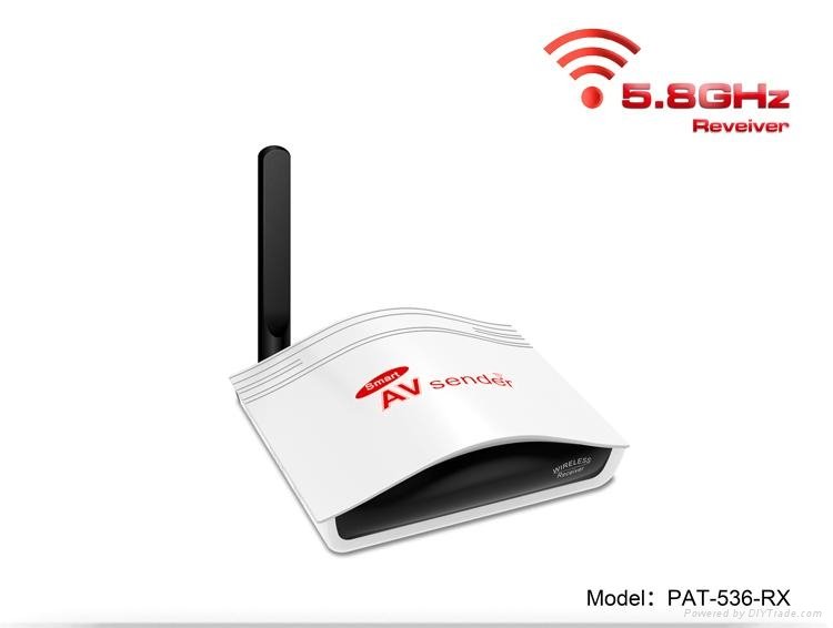 PAKITE Smart PAT-536 5.8GHz Wireless Audio Video Transmitter and Receiver 5