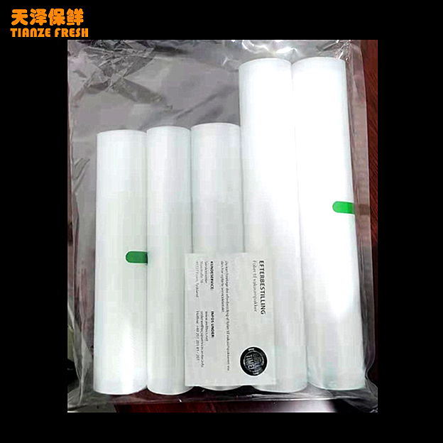 Transaprent 7-layer PA PE plastic coextrusion barrier film roll with printing 4