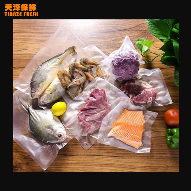 Food grade PA+PE barrier vacuum sealer fresh keeping food packaging bag 4
