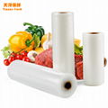 PE/PET laminated plastic film for flour packing polyethylene barrier film roll o 3