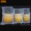 Shock resistant inflatable wine bottle protector air column bag packaging