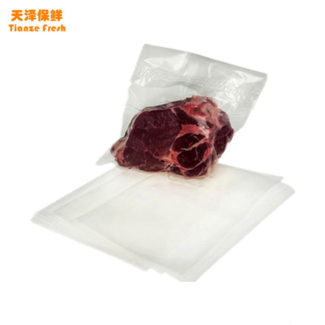 Nylon PE Co-Extrudsion 3-Side Sealed Barrier Vacuum Bag For Meat Packing 3