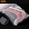 Nylon PE Co-Extrudsion 3-Side Sealed Barrier Vacuum Bag For Meat Packing