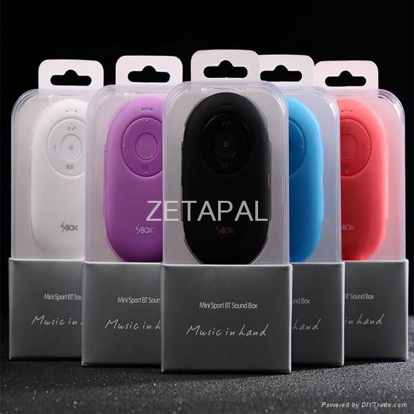 Remote Control Selfie Mini Bluetooth Wireless Speaker ZT-B650 for Iphone Andriod