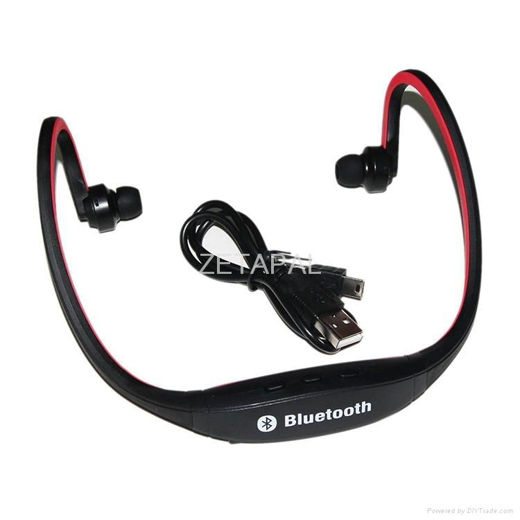 S9 Bluetooth 4.0 Wireless Bluetooth Sport Neckband Headset Sports Stereo Wireles 2