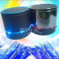 Portable S08 Bluetooth Speaker Mini Wireless Speaker with FM Radio & LED Light 2