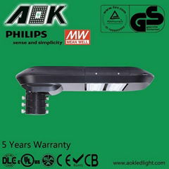 DLC UL TUV Approval LED street Light Body With 5 Years Warranty