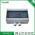 1-24 strings input solar junction box/PV combiner box with breaker, SPD lighting 2