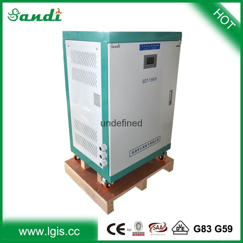 Three Phase Output Type Single Phase to 3 Phase frequency converter 230V to 415V