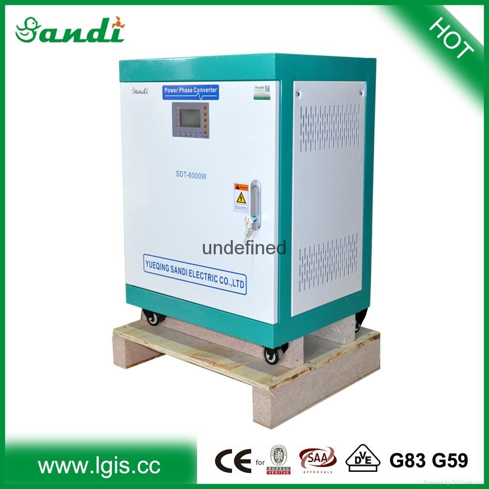 Three Phase Output Type Single Phase to 3 Phase frequency converter 230V to 415V 3