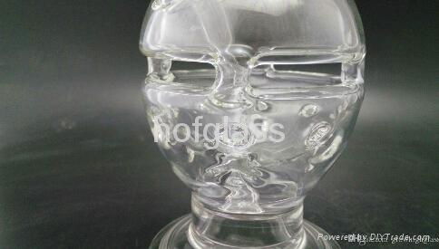 2015 New Arrival Glass Faberge Egg water pipes glass bongs 3