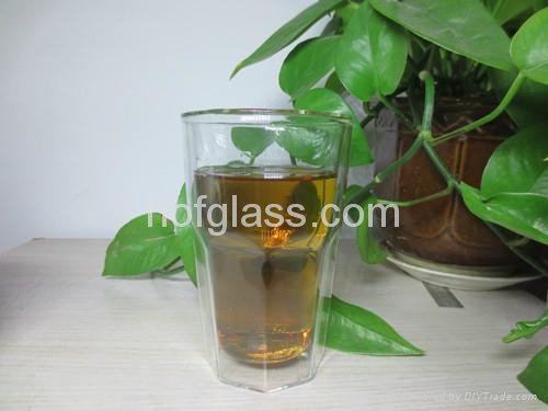 2015 New Design Double Wall Glass