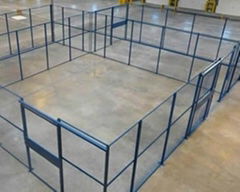 Wire Mesh Partitions for Restricted Areas