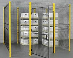 Heavy Duty Wire Mesh Partition with Strong Reinforcement