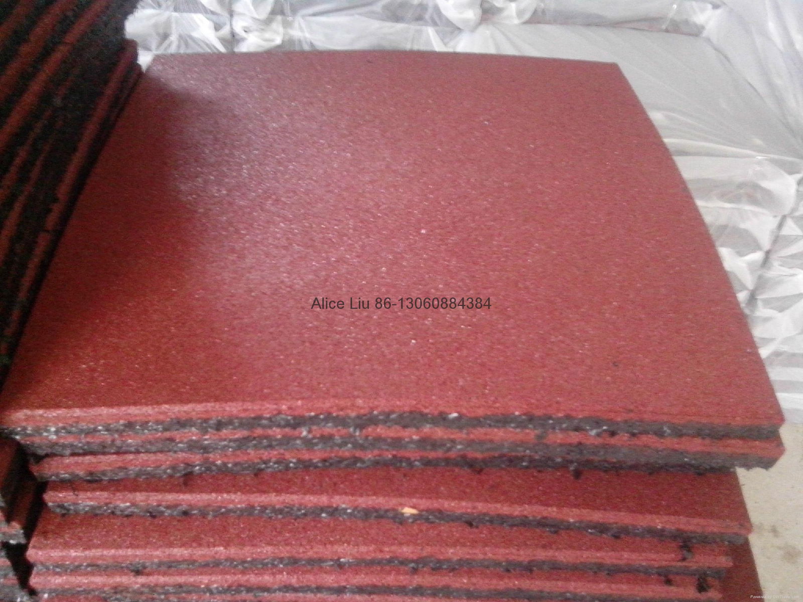 Hot sale! Quality 1 inch thick rubber mat 2