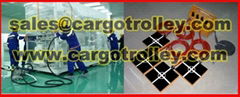 Air casters is one kind of material moving and handling tools