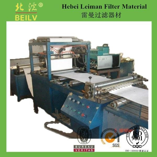 Filter paper Pleating machine LM04A for air filter paper  2