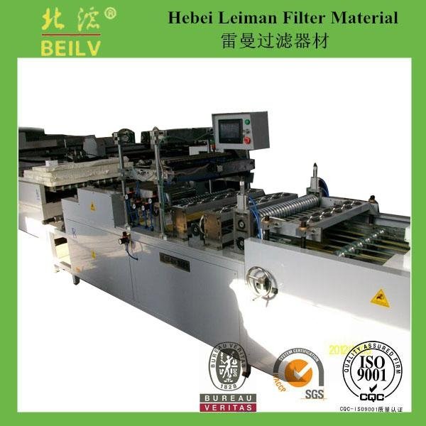 Filter paper Pleating machine LM04A for air filter paper 