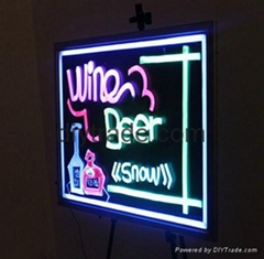 Illuminated LED Writing Board