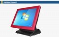 Touch Screen Windows POS Terminal / Electronic Cashier with Card Reader 4
