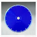 Diamond dry cutting blade