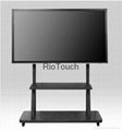 Riotouch 84" 4K Led Touch Screen All in one PC with I5 CPU OPS PC Smart Board 5