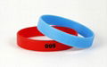 Custom Logo Silicone Wristbands Bracelet 2