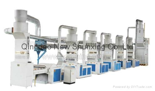 NSX-FS500 Textile Recycling Machine Waste Cotton Tearing Machine