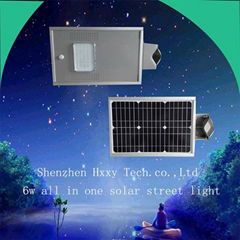 all in one solar street light