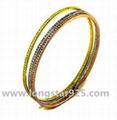 925 Sterling Silver Womens Bangles