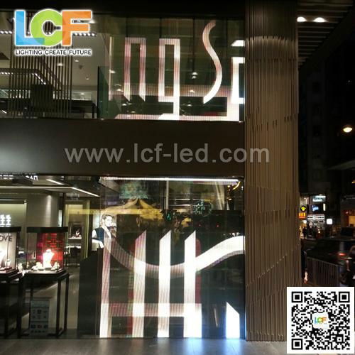 outdoor led glass screen for facade buiding construction 3