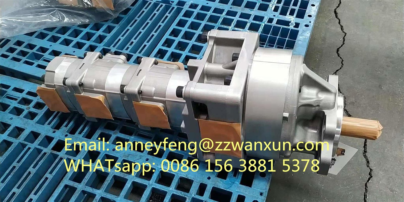 OEM Komatsu gear pump 705-56-46010 fit for loader WA1200 2