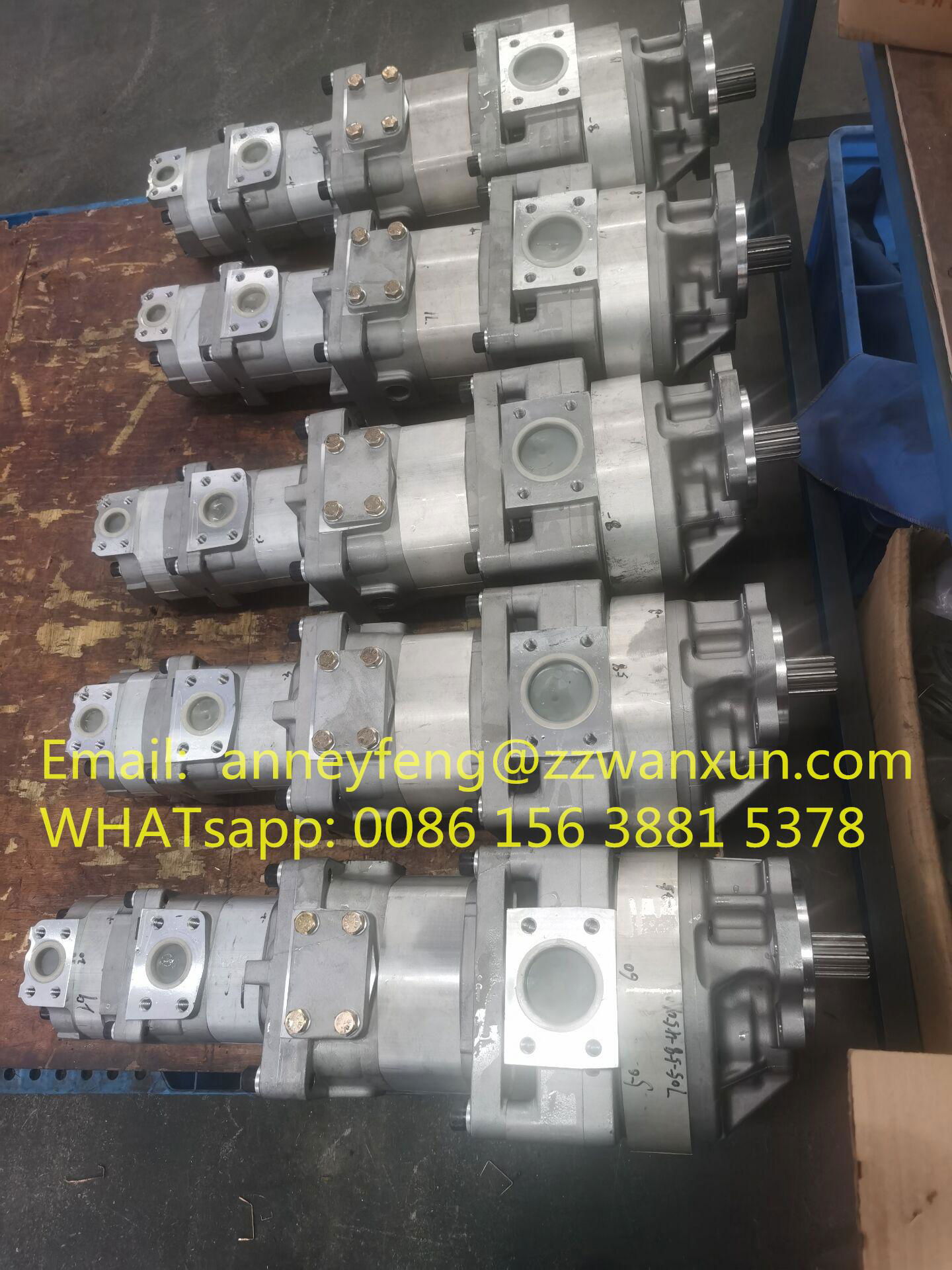OEM KOMATSU gear pump 705-56-34360 for excavator PC1100-6 PC1250-7 3