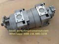 One year warranty. Gear pump 705-55-43000 for loader WA470-5 WA480-5