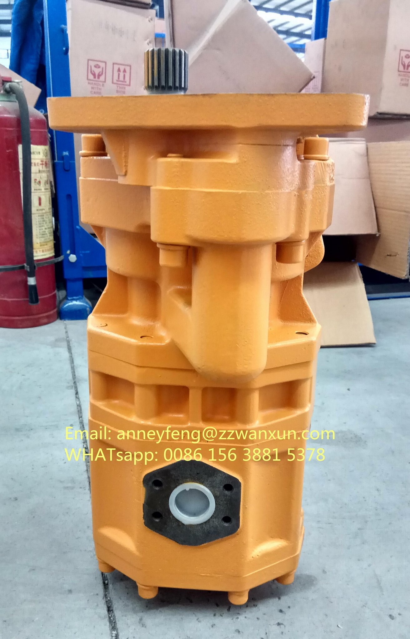 komatsu pump 704-71-44002 gear pump 704-71-44050 for bulldozer D375 D475 4