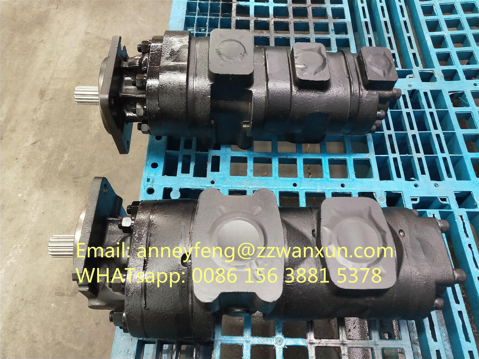 OEM Kawasaki gear pump 44083-60740 for loader 85ZIV 3