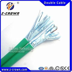 UTP Cat5e Cable with 24AWG and RJ45 Conductor PVC Jacket RoHS