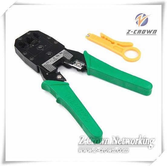 crimper rj45 RJ45 & RJ11 Dual Use Crimping Tool network cable plier 2