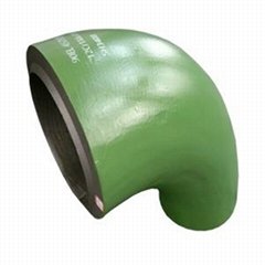 Green Petroleum Pipe Elbow