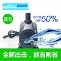 Three in one tank pumping filtering aeration brushless DC submersible pump