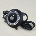 9pcs Universal 12V Car Alarm System Anti-theft Remote Central Kit Audible Visual